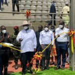 President Yoweri Museveni officially Opens Nakivubo Stadium.